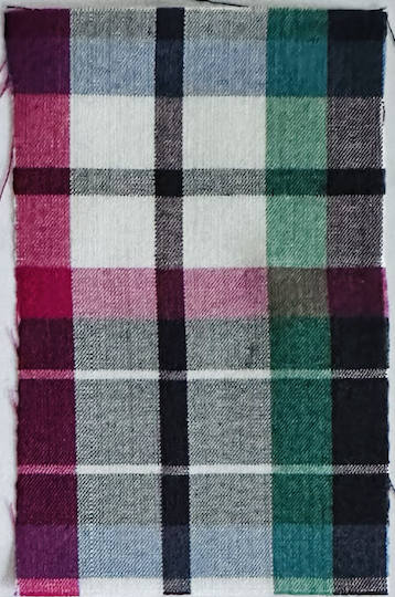 Silk Plaid Front